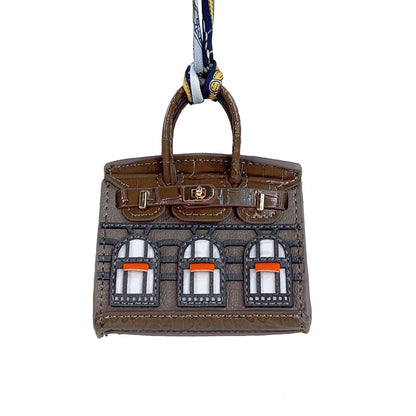 Mini House-Shaped Protective Case for Wireless Earbuds, Keys, and Small Items - Dual-Use Keychain Pouch with Fun Cartoon Print